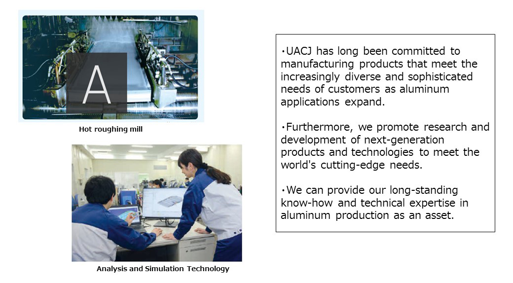 Long-standing know-how and technical expertise in the production of aluminum